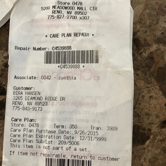 Silver diamond heart shaped ring size 5.5 - Picture 8 of 8